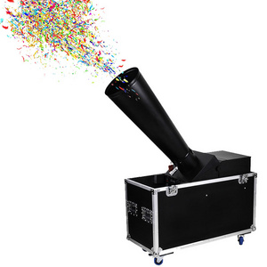 Large Rainbow Paper Launcher CO2 Blaster Confetti Machine 15M Spray Height 100*45*90CM Paper Blower Confetti Cannon Machine