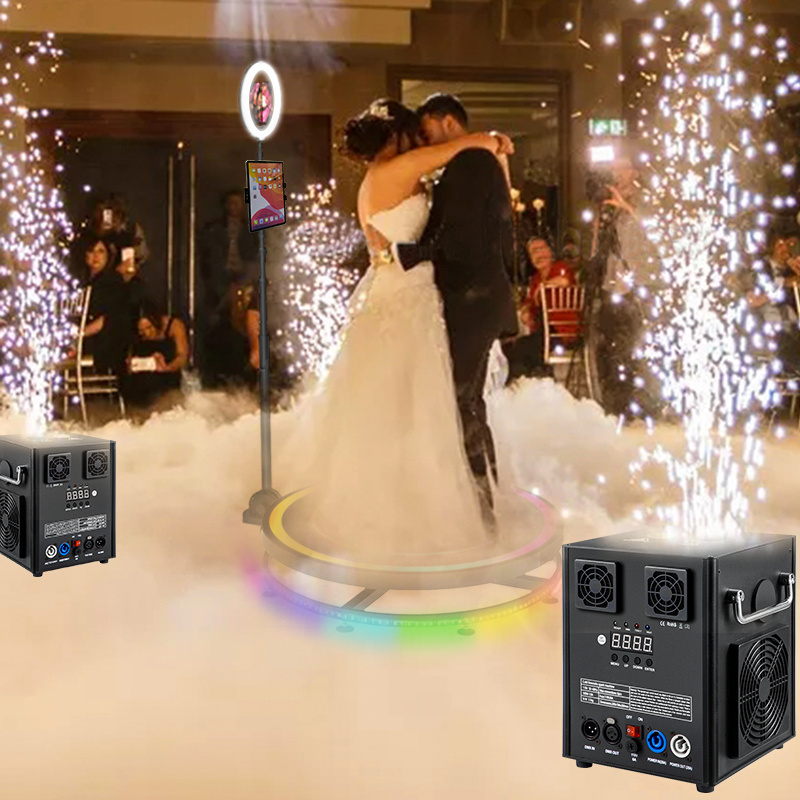 Cold Pyro Mini Sparkler 600W Cold Spark Machine Indoor Firework Machine For Wedding Festival Party Spark Fountain Machine