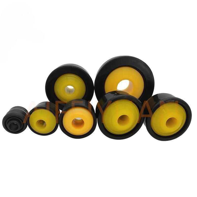 Durable Conveyor Roller Plastic Housing Stainless Steel Bearing End Caps For Gravity Conveyor Rollers