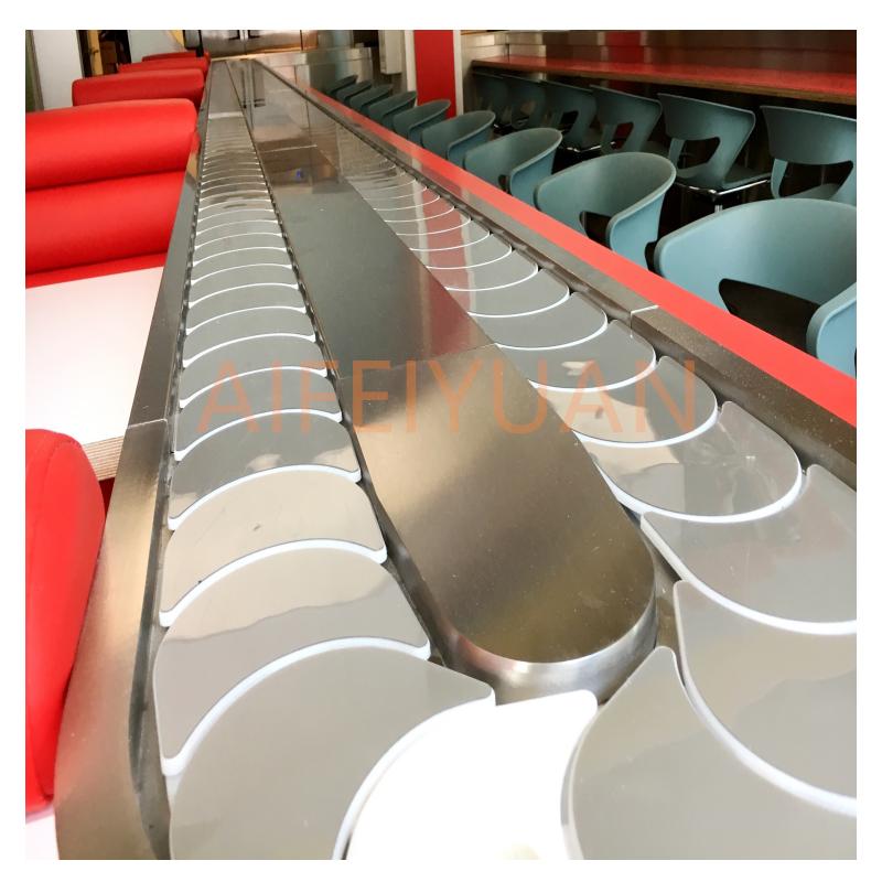 Nice price turning sushi conveyor belt equipment for sale