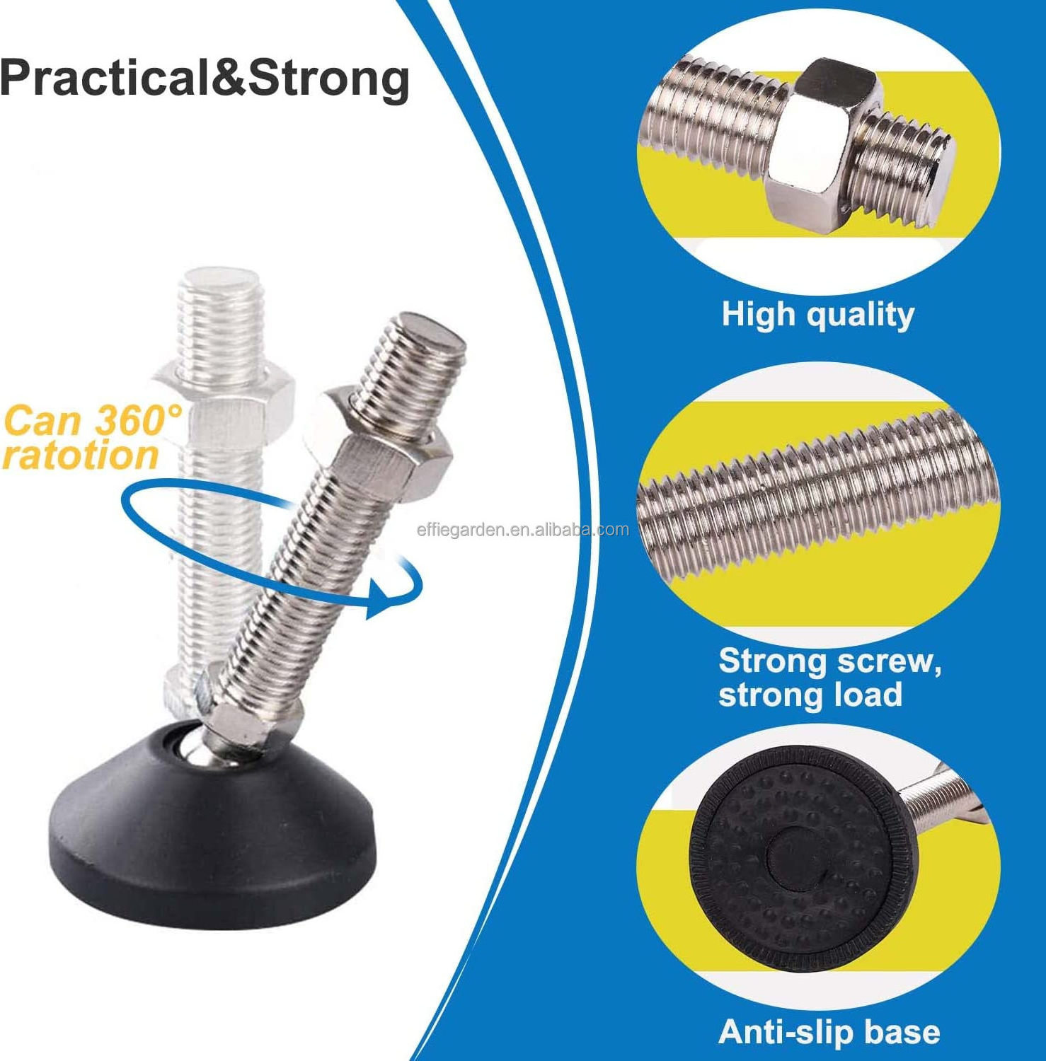 High Quality Nice Price Adjustable Screw Leveling Feet