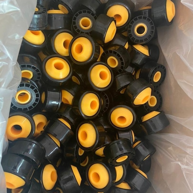 Plastic PVC Nylon Metal 2 Inch Conveyor Roller Components Parts Bearing Cap End Cover Housing End Caps