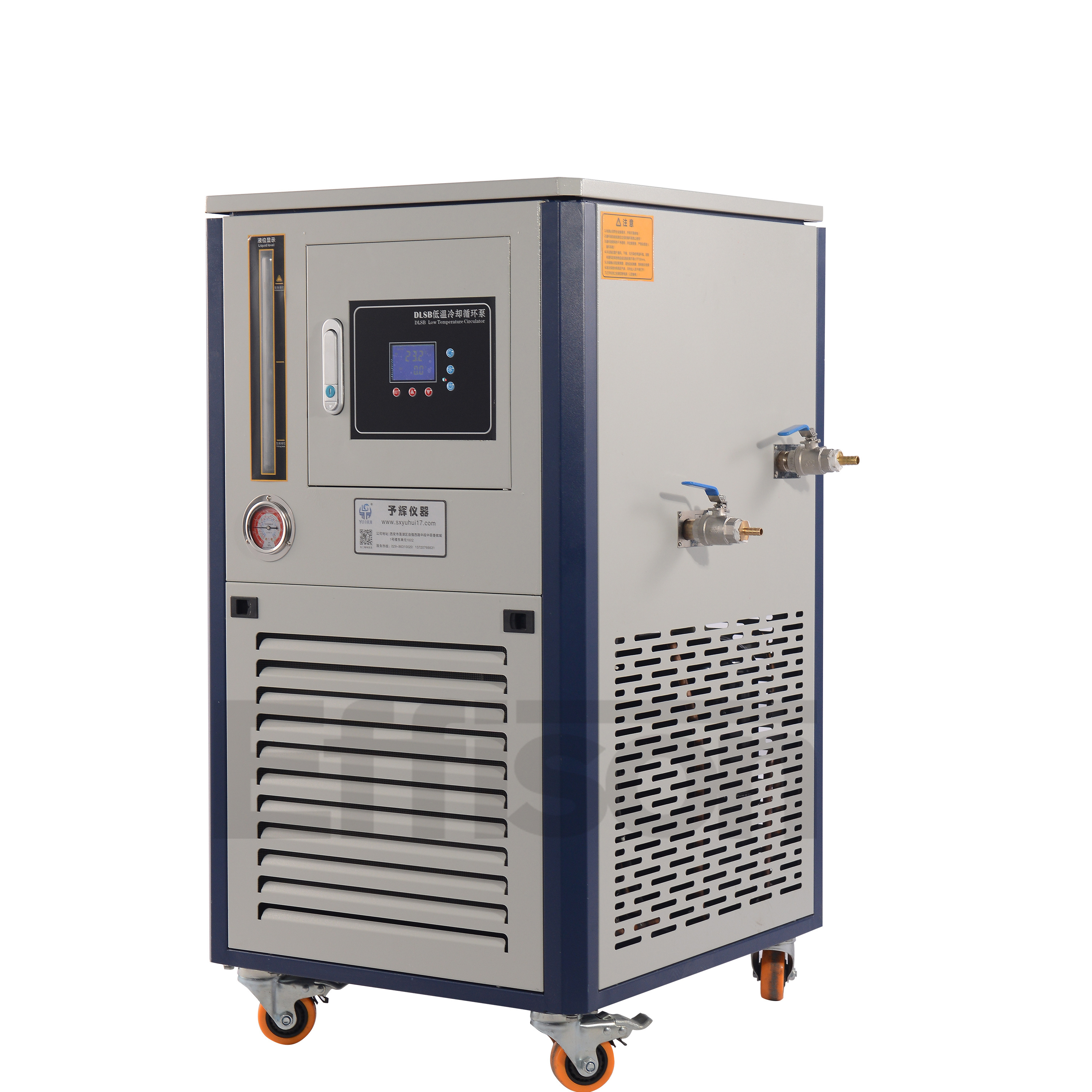 Cold Ethanol Storage Tank 50L-80C chiller with 100L SS316L jacketed vessel/reactor