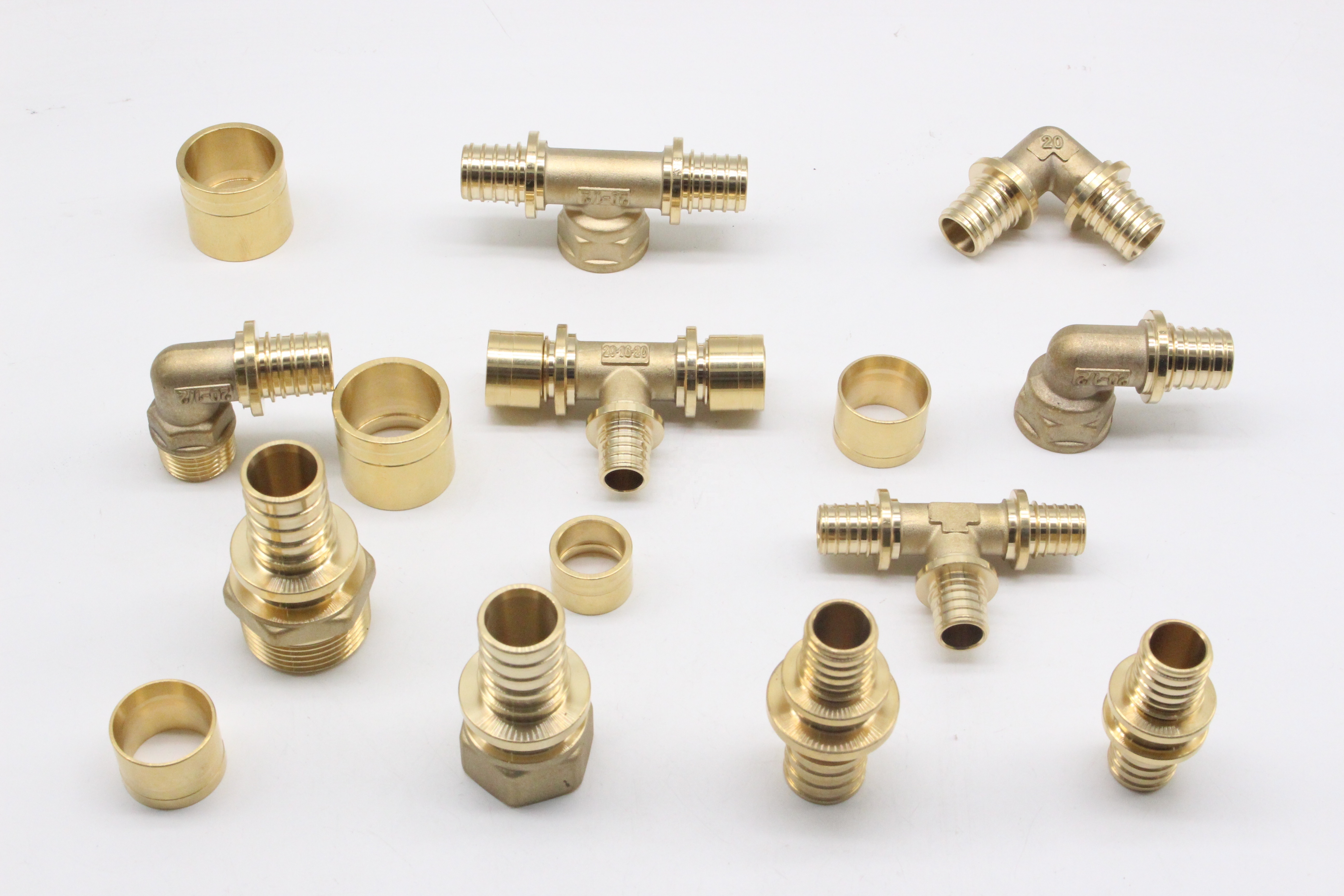 Brass Pex Pipe Plumbing Fitting, Pex a Pipe Fitting