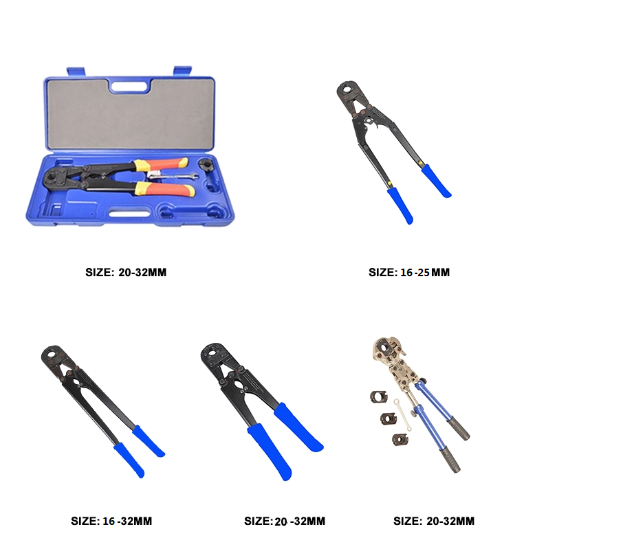 Hot sales pipe wholesale manual pex press pipe crimping tools for pex al pipe