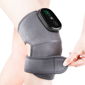 Electric Knee Massager With Heat Rechargeable Knee Pads For Arthritis Pain Relief