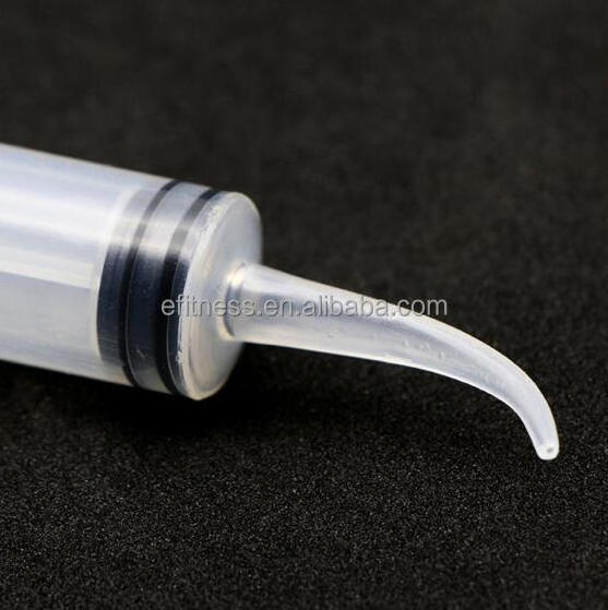 Disposable Dental Curved Utility Syringe 12ml Injection & Puncture Instrument Ce White OEM Infusion Set Price Nurse Accessories