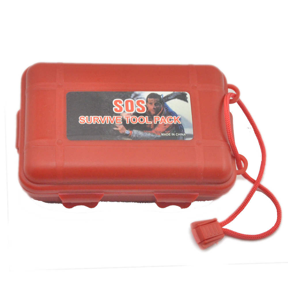 Survival Kit Emergency SOS Survive Tool Pack for Camping Hiking Hunting Biking Climbing Traveling and Emergency