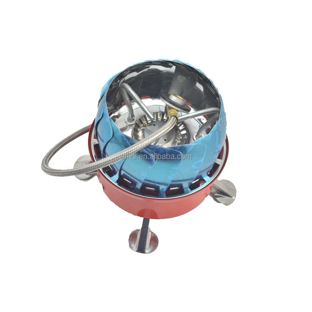 New style Portable Collapsible Outdoor Windproof Camping Stove Butane Propane Burner supplier