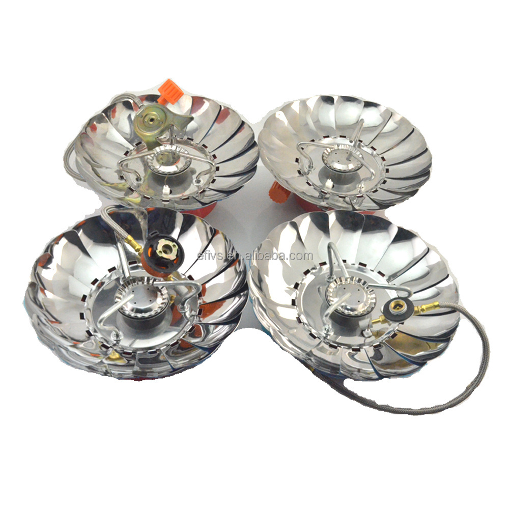 New style Portable Collapsible Outdoor Windproof Camping Stove Butane Propane Burner supplier