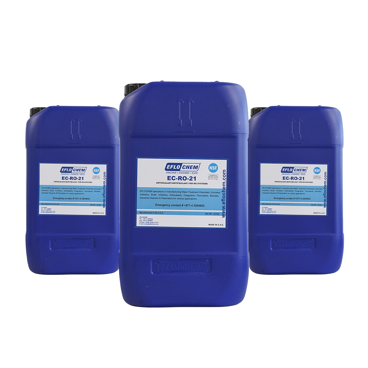 EC RO 21 Antiscalant 25Kg Advanced Solution for Peak Performance in Reverse Osmosis Systems