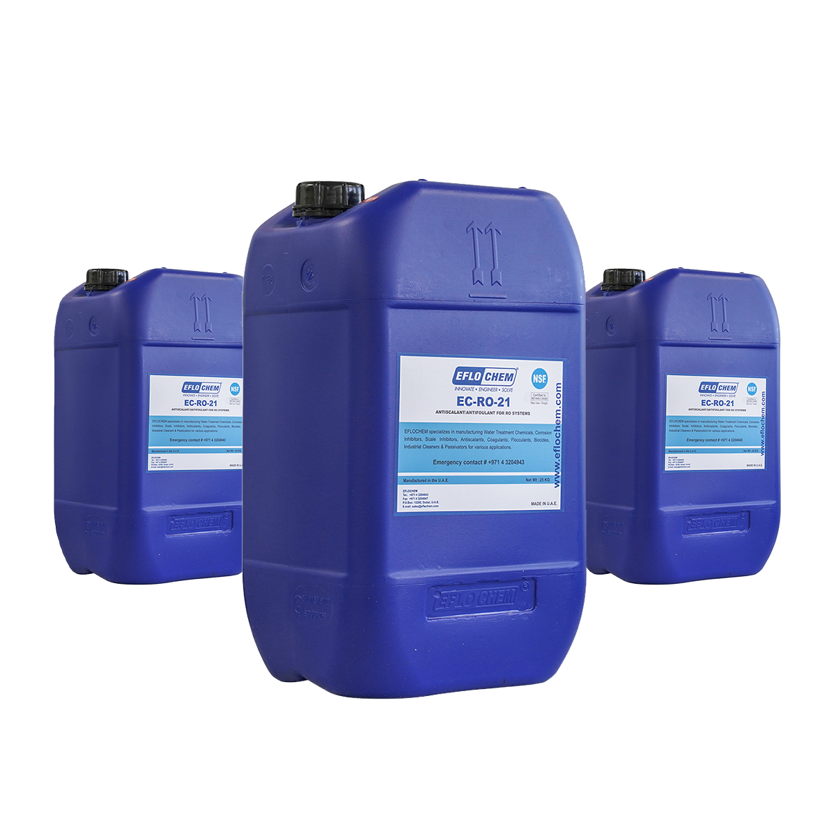 EC RO 21 Antiscalant 25Kg Advanced Solution for Peak Performance in Reverse Osmosis Systems