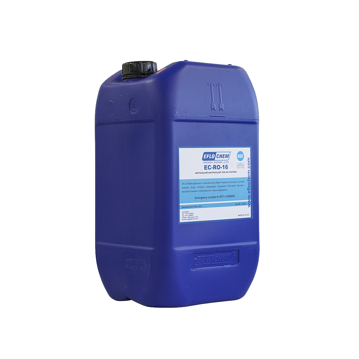 EC RO 16 Antiscalant 25Kg High-Performance Antiscalant for Optimal Reverse Osmosis System Efficiency