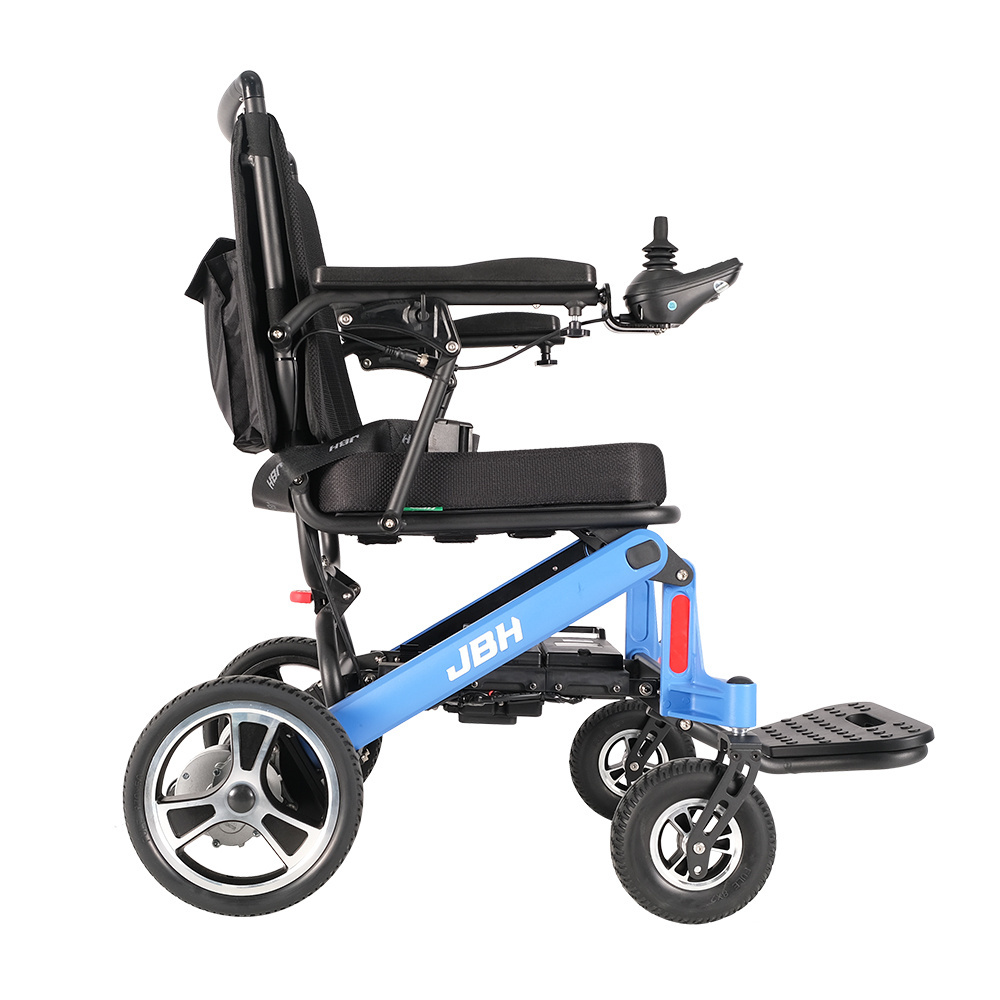 portable power assist lightweight wheelchair 24V easy drive folding electric wheelchairs