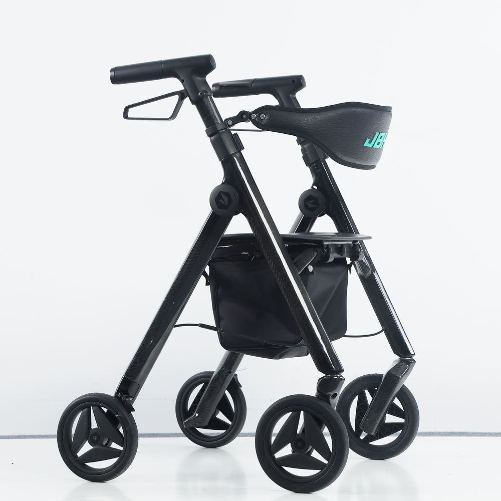 factory price standard Carbon fiber walker rollator with seat