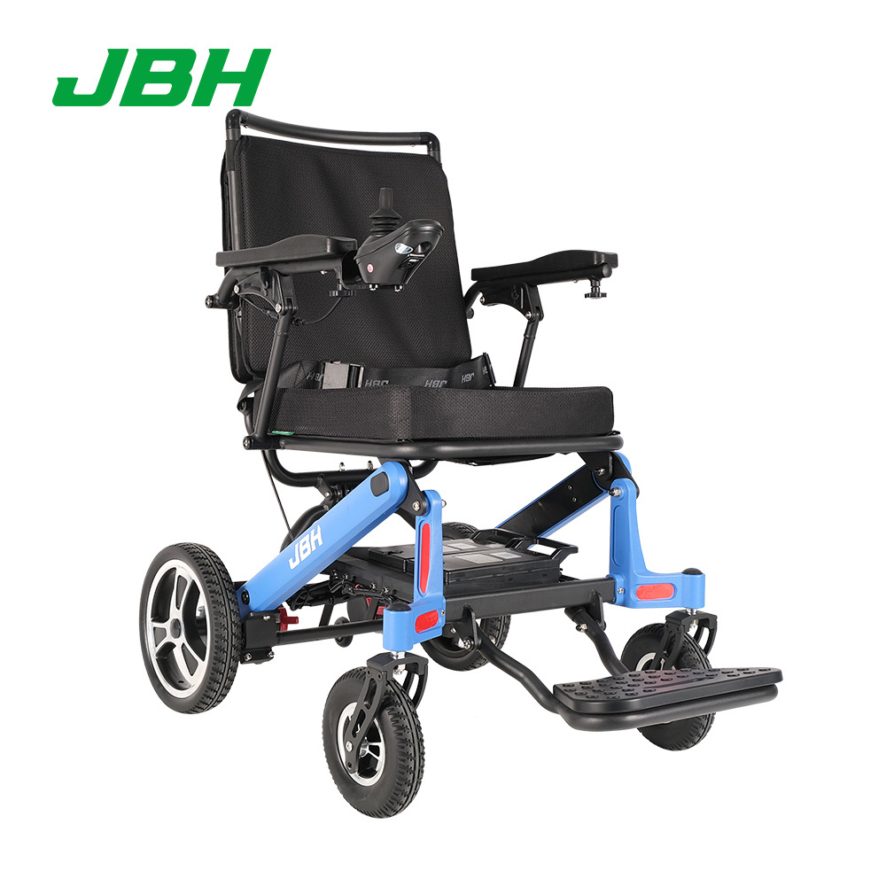 portable power assist lightweight wheelchair 24V easy drive folding electric wheelchairs