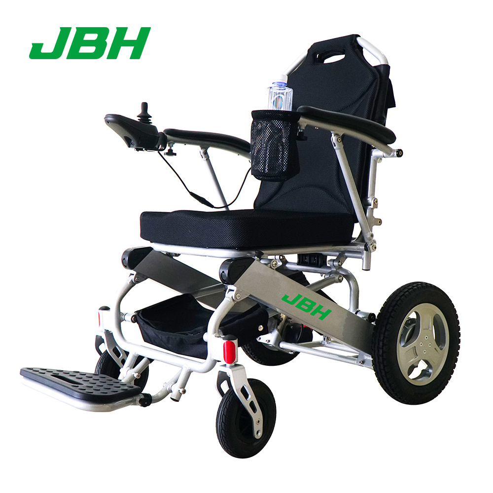 102~120 Continuous Adjustment through Gas Spring power folding electric wheelchair