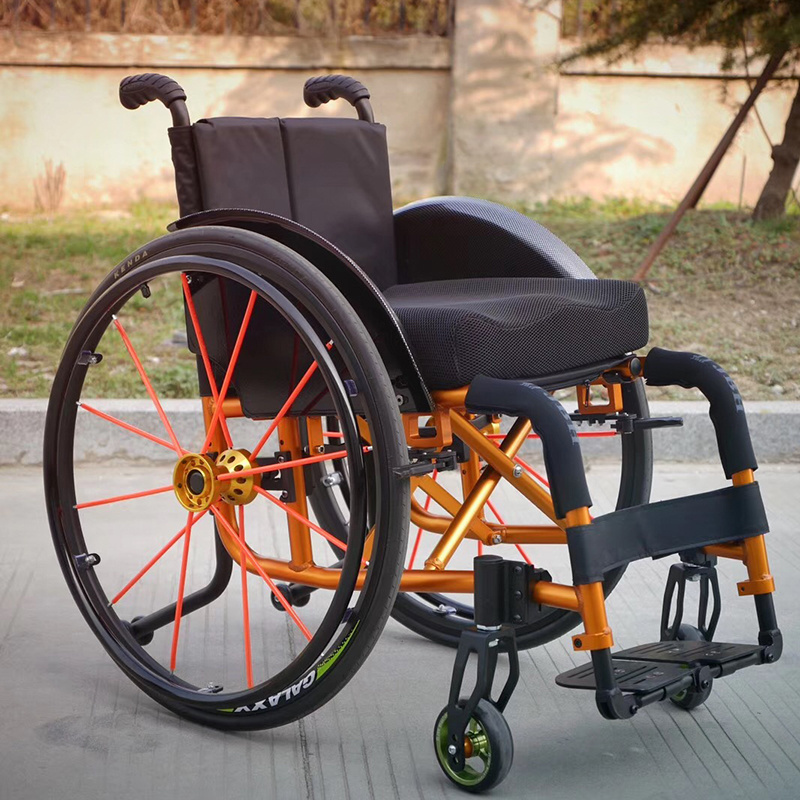 High quality active sport 24 inch Big wheel lightweight manual wheelchair