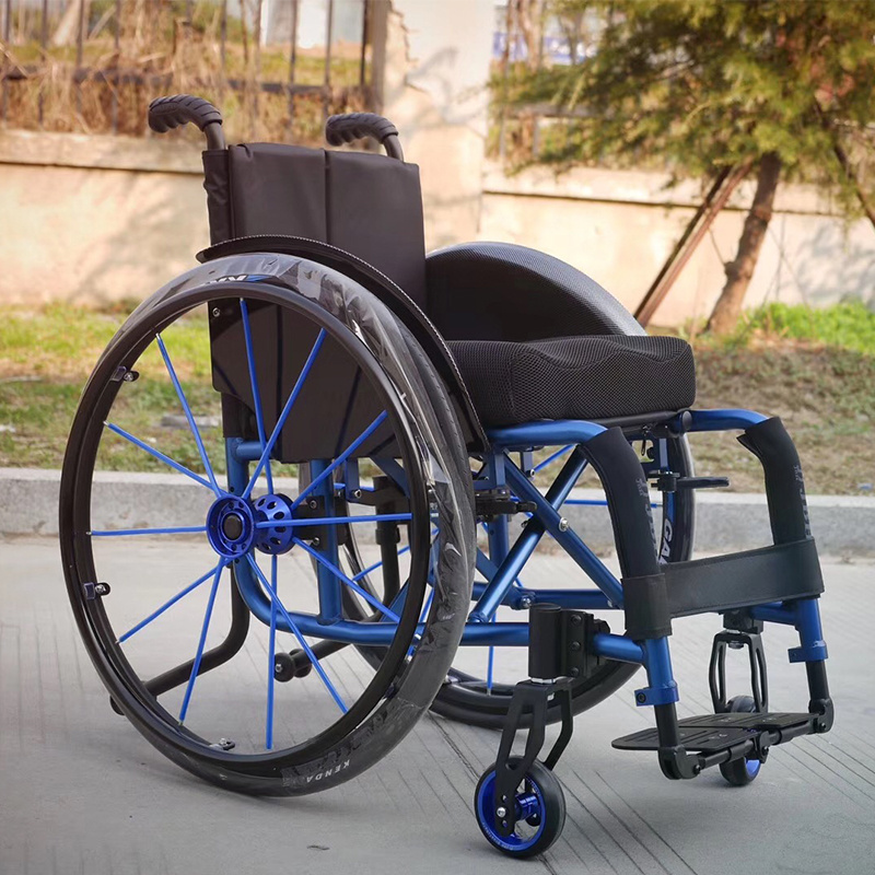 High quality active sport 24 inch Big wheel lightweight manual wheelchair