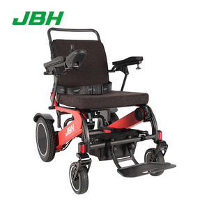 foldable both manual and electric lithium battery handcycle large Solid tire wheels carbon fiber electric wheelchair