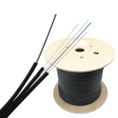 Factory Price FTTH Drop cable de 1 hilo fibra optica roll 4 core GJYXCH GJYXFCH 1 core 2 core 1KM 2KM Optic Fiber Drop Cable