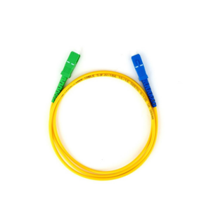 Ftth Singlemode fiber SC LC APC UPC connector 2.0 3.0mm round yellow fiber cable patch cord