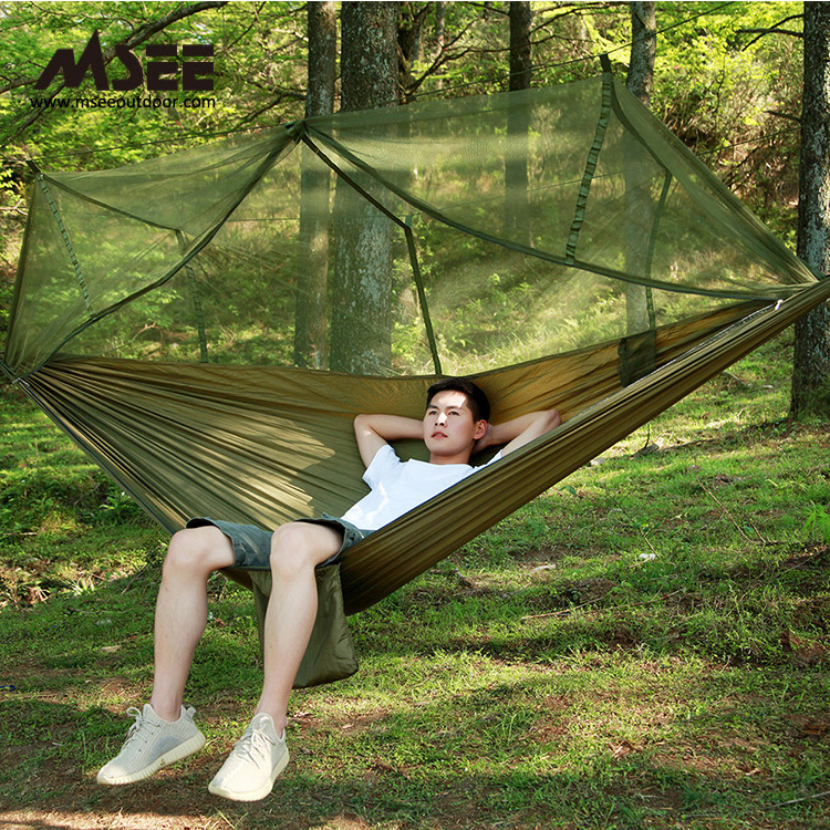 Msee Ha-Ms-1001 Wholesale Outdoor parachute camping aerial antigravity  hamak hammock eno