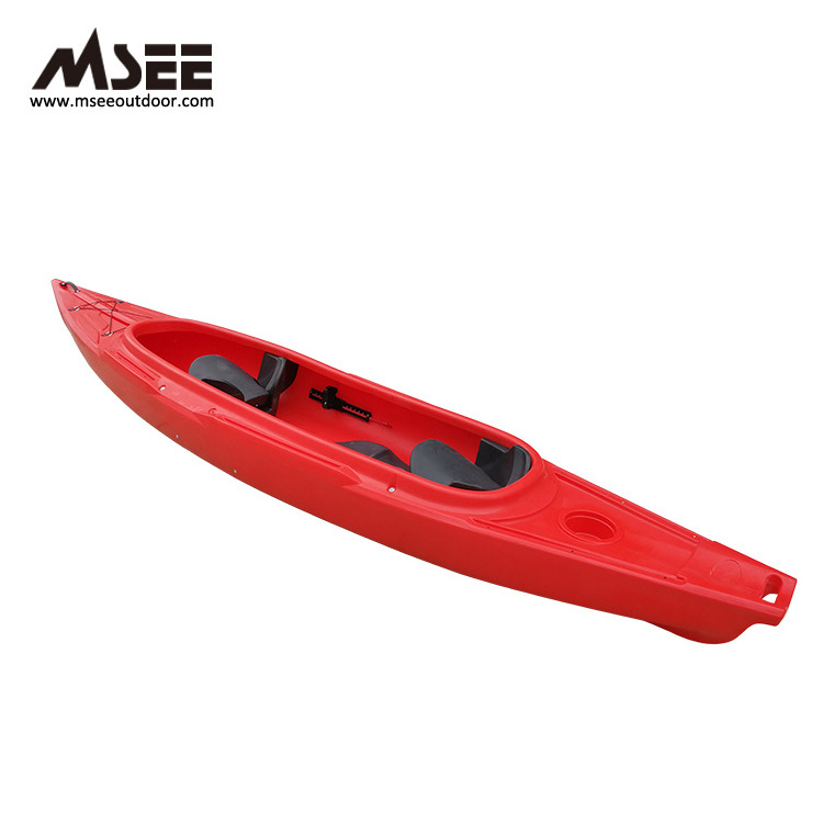 MS-40000-A Kayak Transparent LLDPE HDPE cheap pedal clear plastic kayak