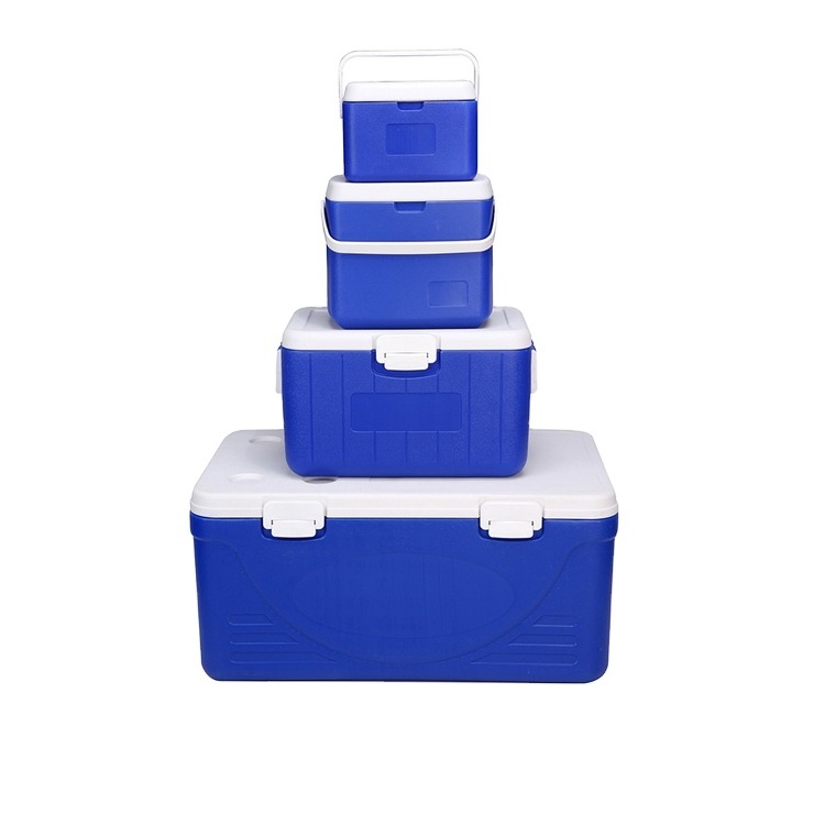 Mini Hard Plastic Picnic Cheap Commercial plastic round cooler box mini chest box set