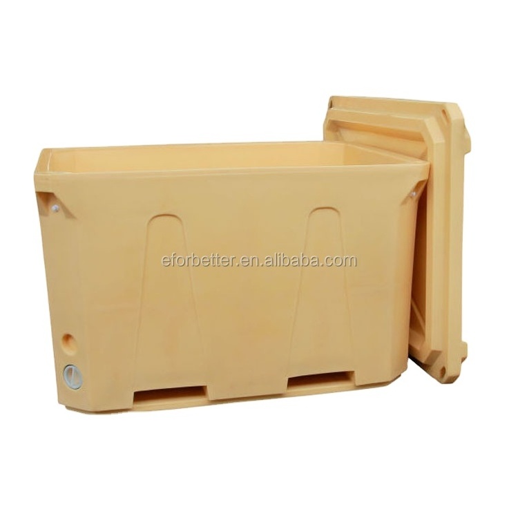 Roto Molded Shrimp Insulated Plastic Fish Containers Cooler Box