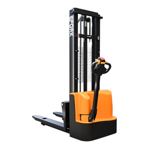 CE economical Automatic self-propelled  stacker wakie electric pallet stacker  1T 1.5T 2ton 3M 4M