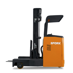 EFORK Factory multi directional AC motor 4-way pallet stacker 3ton electric reach truck with 8 meters lifting height