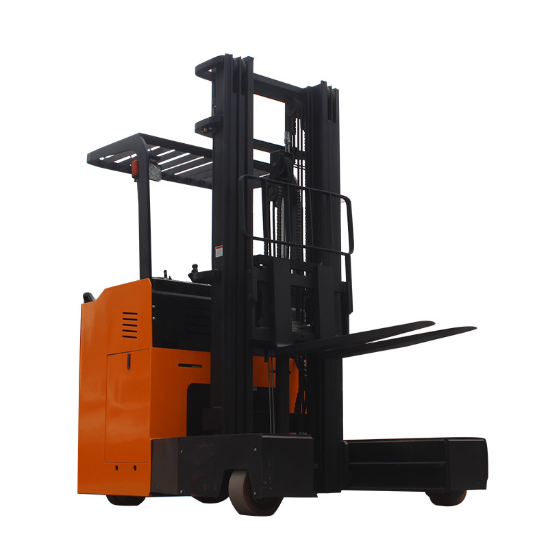 EFORK Factory multi directional AC motor 4-way pallet stacker 3ton electric reach truck with 8 meters lifting height