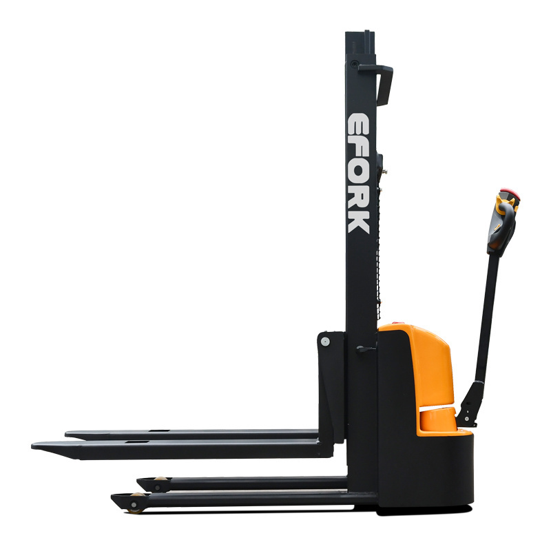 CE economical Automatic self-propelled  stacker wakie electric pallet stacker  1T 1.5T 2ton 3M 4M