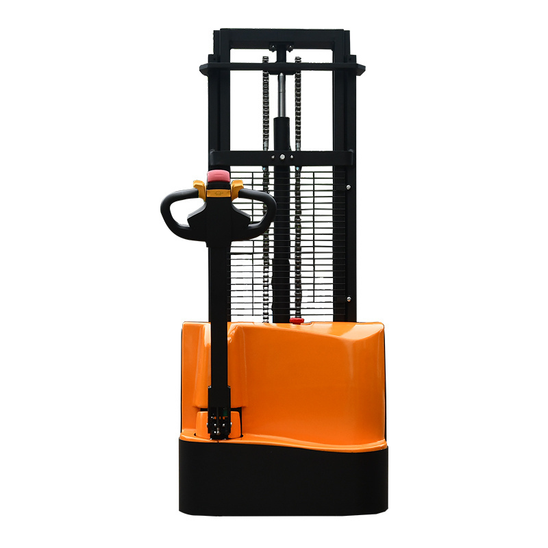 CE economical Automatic self-propelled  stacker wakie electric pallet stacker  1T 1.5T 2ton 3M 4M