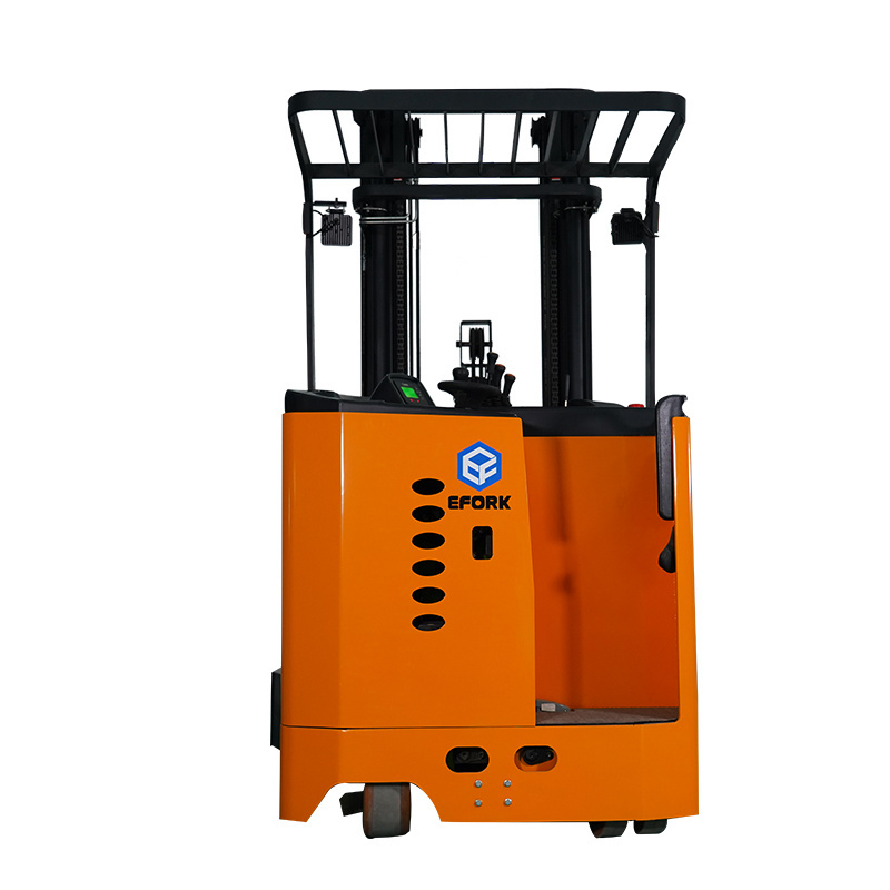 EFORK Factory multi directional AC motor 4-way pallet stacker 3ton electric reach truck with 8 meters lifting height