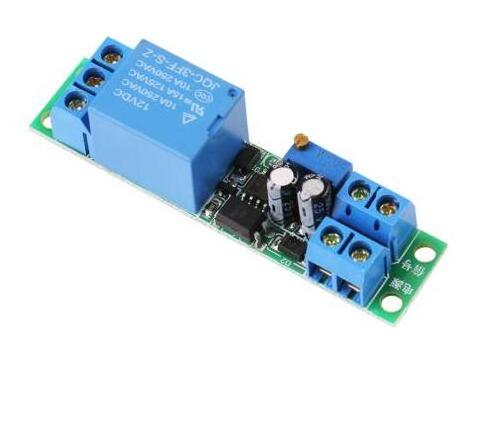 DC12V Delay Timer Switch Relay Module Delay Adjustable Time Switch With Light Coupling