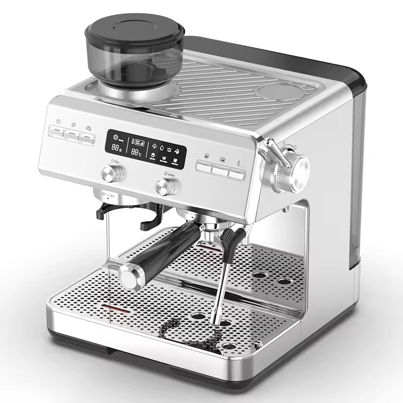 Automatic Commercial Home Coffee Machine Makers Other Espresso Coffee Machine With Coffee Grinders Function