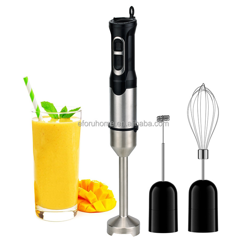 Household Appliances Food Processor Multifunctional Hand Mixer Immersion 1500W high speed  Fruit Blender Cooking Hand Blender