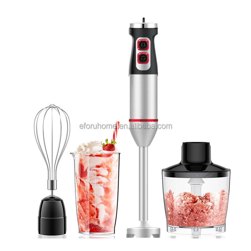 Household Appliances Food Processor Multifunctional Hand Mixer Immersion 1500W high speed  Fruit Blender Cooking Hand Blender