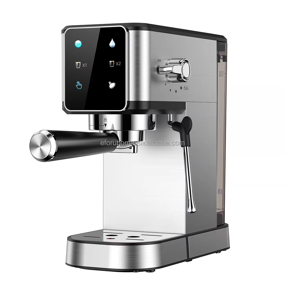 20 Bar Cappuccino & Latte Maker Automatic Milk Frother Wand Semi-Auto Espresso Machine Coffee Maker