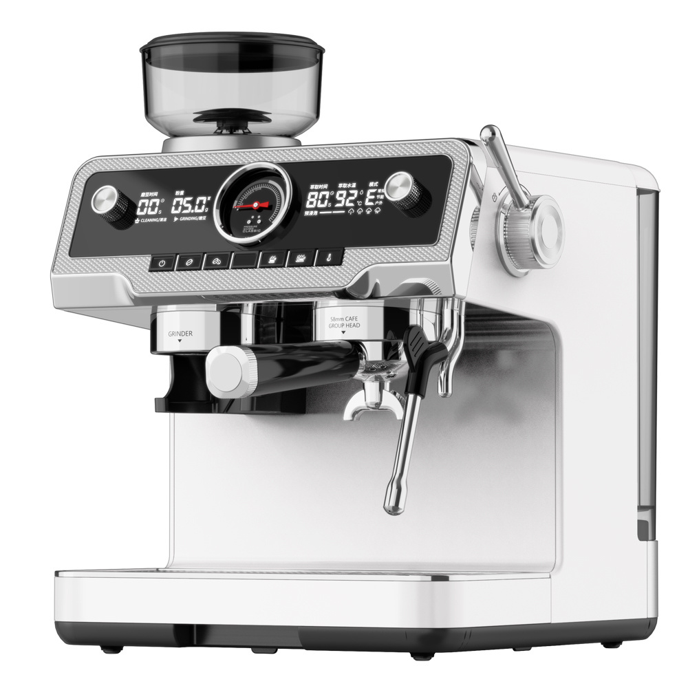 Automatic Commercial Home Coffee Machine Makers Other Espresso Coffee Machine With Coffee Grinders Function