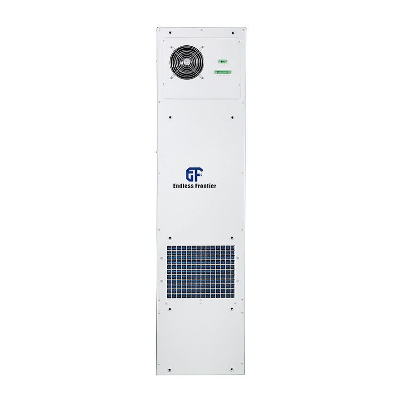 Telecom Shelter Electric Cabinet DC48V AC220V Industrial Air Conditioner with  Connection