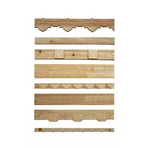 Unfinished Fluted Molding Trim for DIY wooden frame mouldings