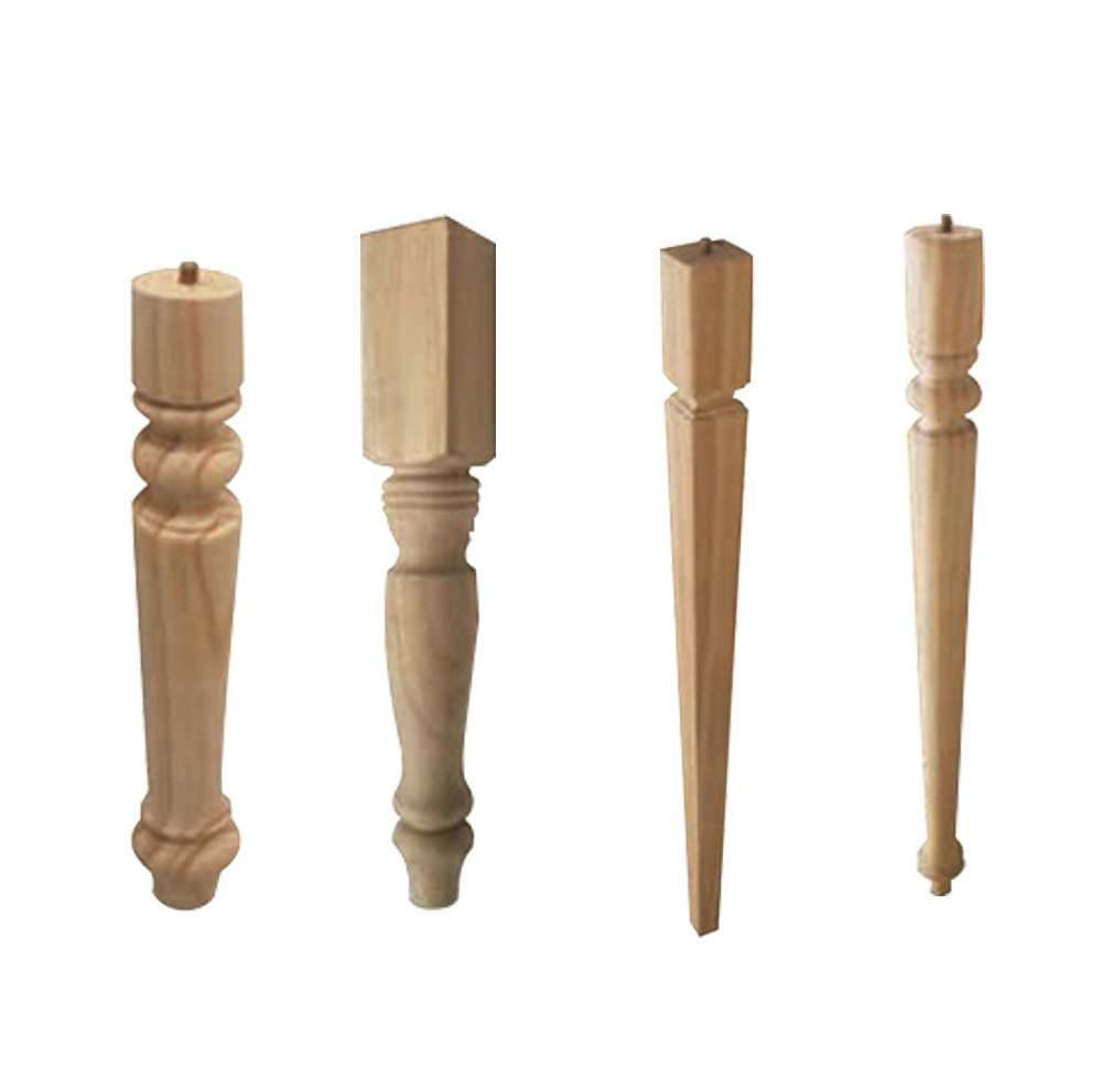 Handrail Decorative Classic Design Balcony Railings Indoor Stair Wood Balustrades Handrails Wood Balusters