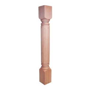 antique staircase solid wood newel post designs