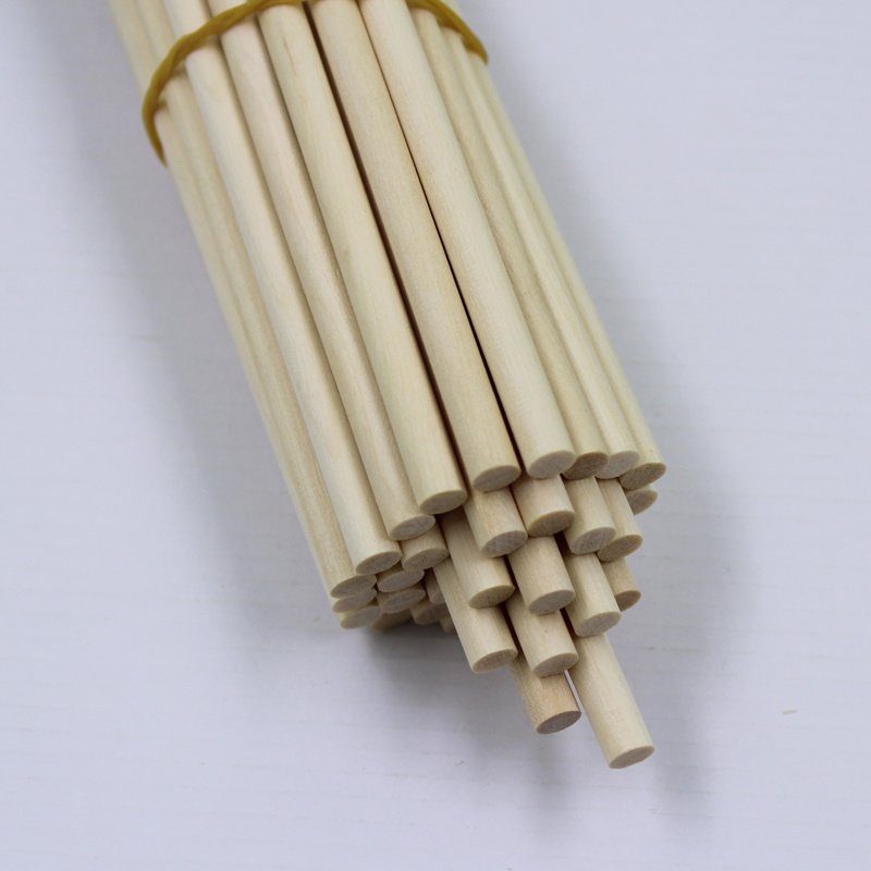 Wooden Dowel Pins Custom Round White Natural Birch Dowel Custom Solid Furniture Accessories Wooden Dowel Rod