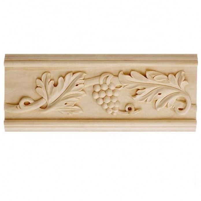 Custom Carved Soild Wood Interior Decorative Wall Moulding Home Decorative Wood Architrave Moldings