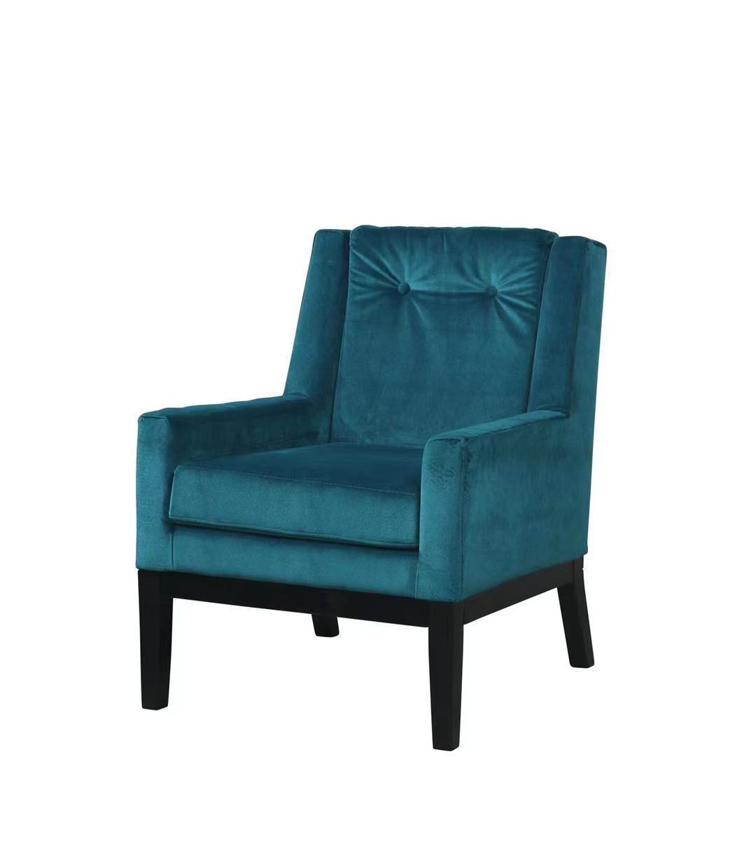 Modern Aesthetic  European Style Latest Lounge Chair With Unique Fabric Living Room Chair Accent Chair