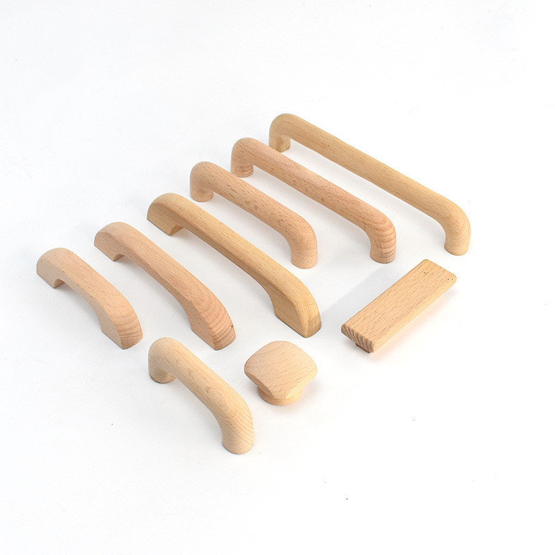 Furniture handle door drawer wood pull wardrobe cabinet pulls golden knobs hardware brass drawer handle